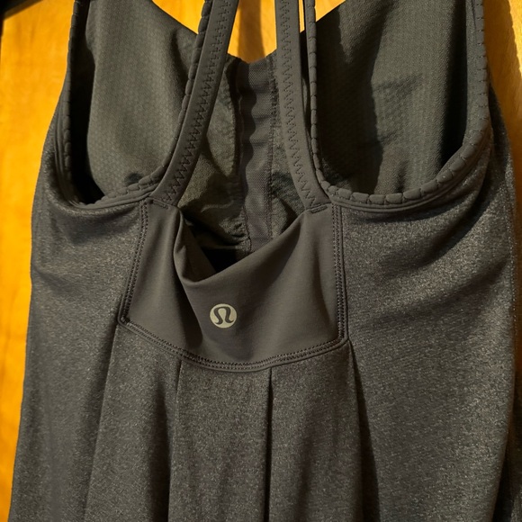Lululemon Power Technique Tank Coal Built In Bra - Picture 6 of 7